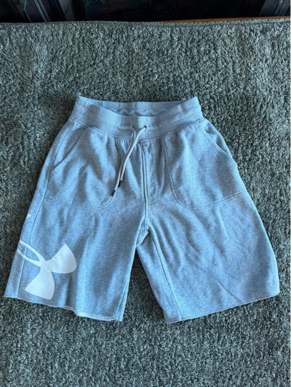 Under Armour Men's Gray HeatGear Loose Fit Shorts Medium